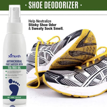 Ximonth Foot Spray with Tea Tree Oil Advanced Foot and Nail Care 8 oz - ANNS BEAUTY SUPPLY